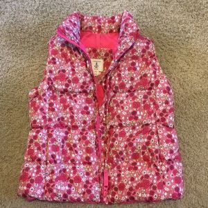 Girls Lands End puffer vest